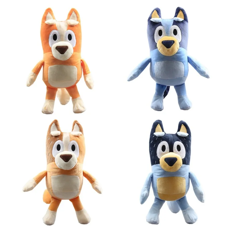 28 см Bluey бинго плюшевые куклы игрушки собаки с для всей семьи папы мамы животных