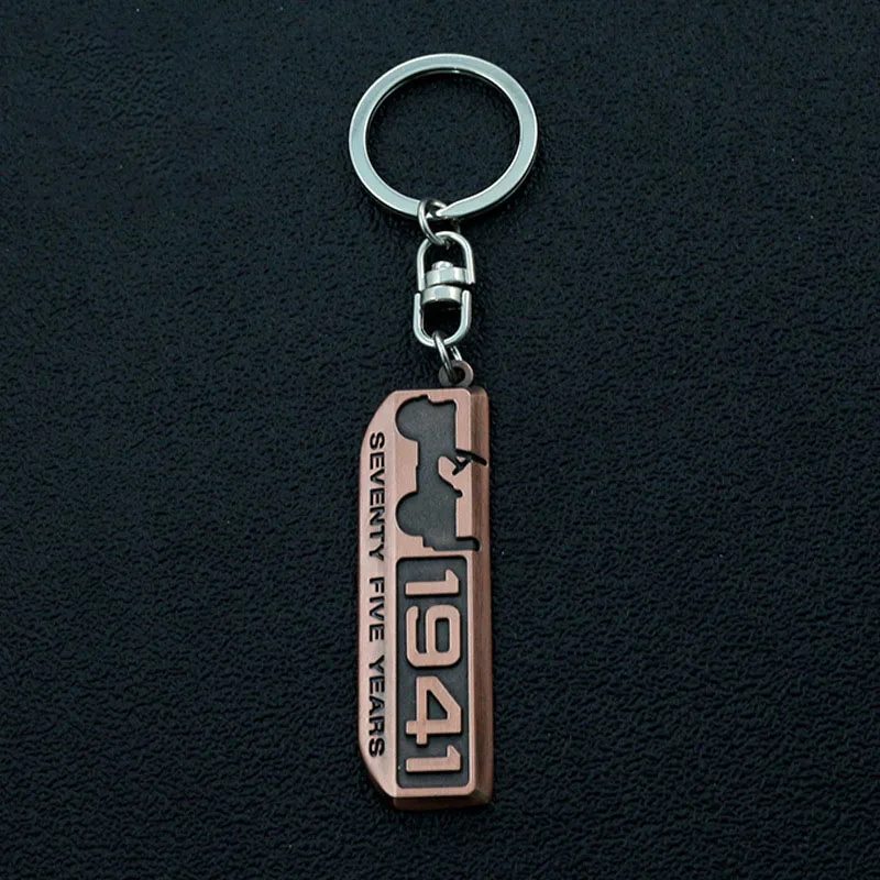 jeep Фирменное кольцо, розовый брелок, модный автомобильный брелок, серебряное кольцо, брелок из нержавеющей стали, стильное кольцо для джипа, 8 цветов, DFDF - Название цвета: jeep