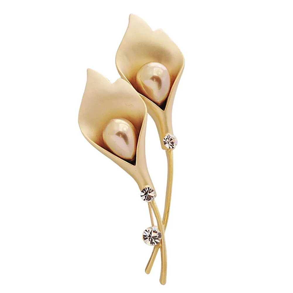 Элегантные ювелирные изделия украшения Женская Брошь на булавке в форме