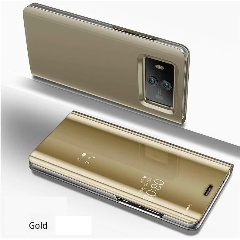 Clear view Mirror P Smart Case For Huawei P9 P10 P20 Lite P30 pro Mate 30 Honor 20 10 9 lite 9X 8X Y6 Y7 Y9 2019 flip Z|Чехлы-книжки| |