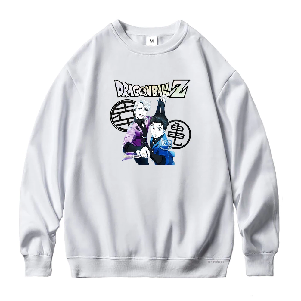 

Yuri on Ice Hoodie Women Anime Yuuri Yuri Oversized Hoodies Woman Harajuku Victor Hoody Fleece Crew Neck Pullovers Sweatshirts