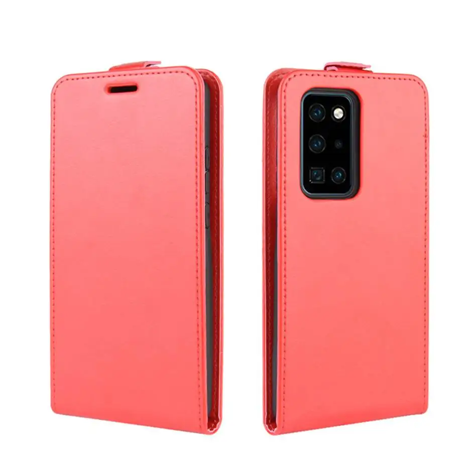 PU Leather Case For Huawei P40 Pro Vertical Flip Cover Wallet Phone Cases |