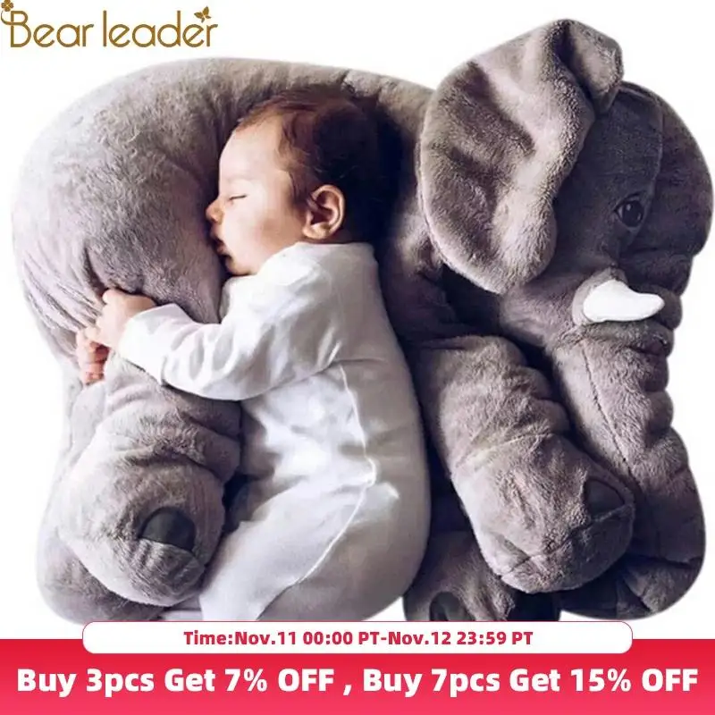 60 см слон Подушка Младенческая мягкая мультипликационная Playmate спокойная кукла