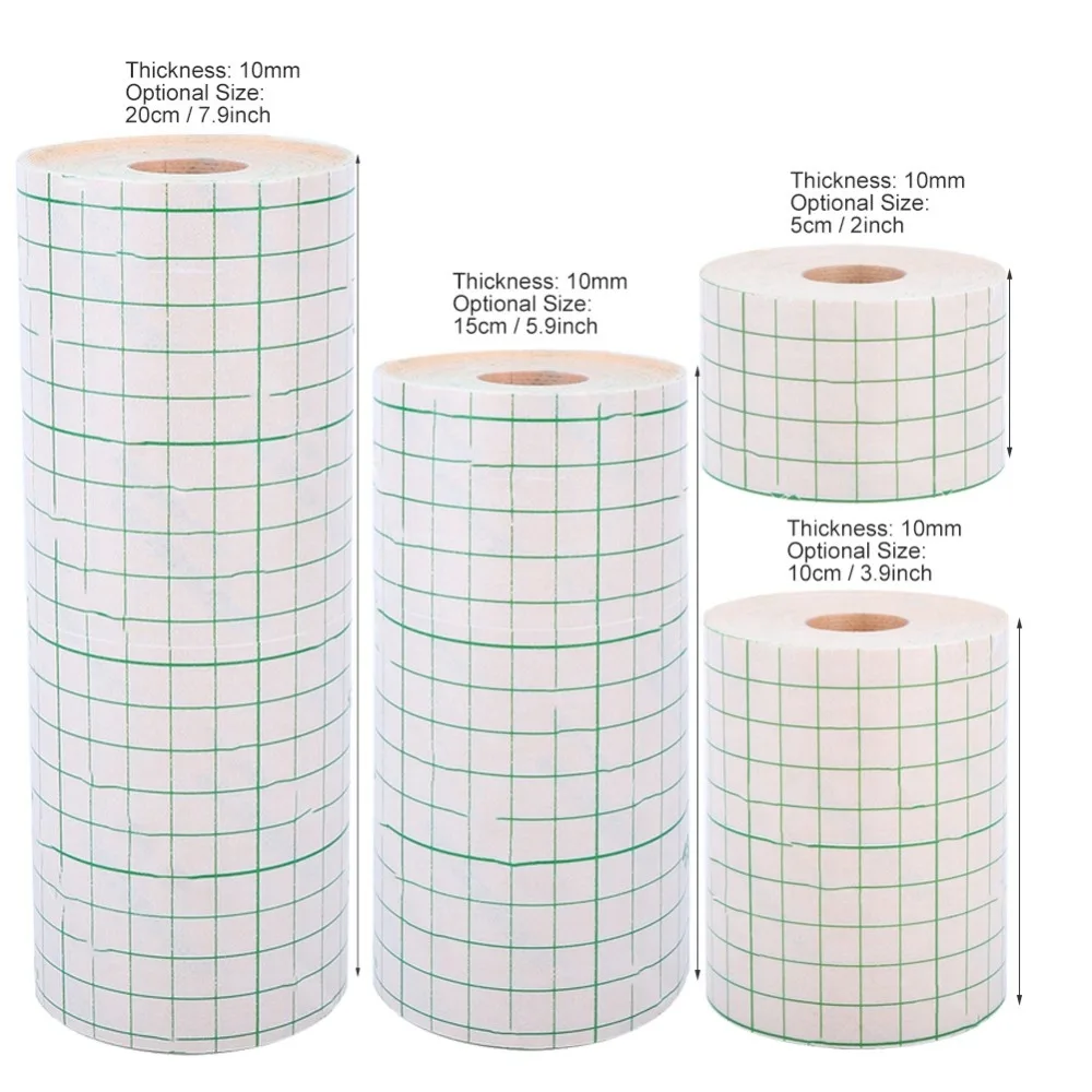

5 Types Self-Adhesive Fastening Tape Medical Tape Wound Dressing Plaster Fixation Tape Elastic Tattoo Sticker 10cm Tattoo Supply