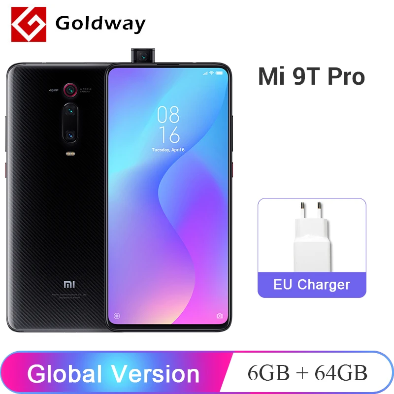 Глобальная версия Xiaomi mi 9T Pro (Red K20 Pro) 6 ГБ ОЗУ 64 Гб ПЗУ мобильный телефон Snapdragon 855