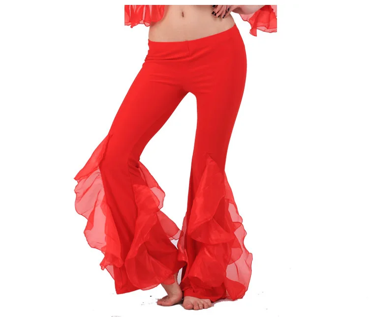 11 цветов Оптовая продажа Женские танец живота практики брюки для танца вращаться
