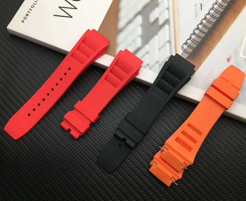 Ремешок для часов мягкий силиконовый импортный брендовый резиновый браслет