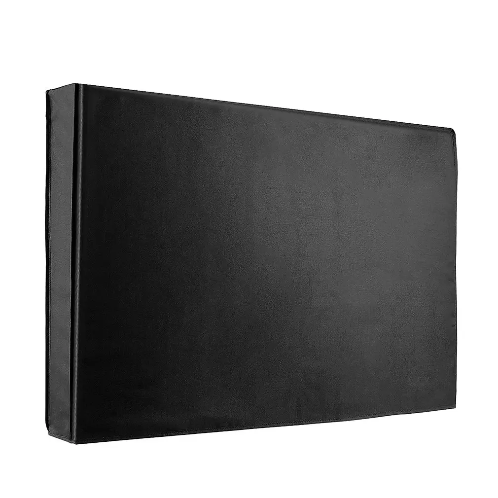 Universal Weatherproof Dust-proof Outdoor TV Cover 55-58 inch Flat Screen Protector Easy to Install Black |