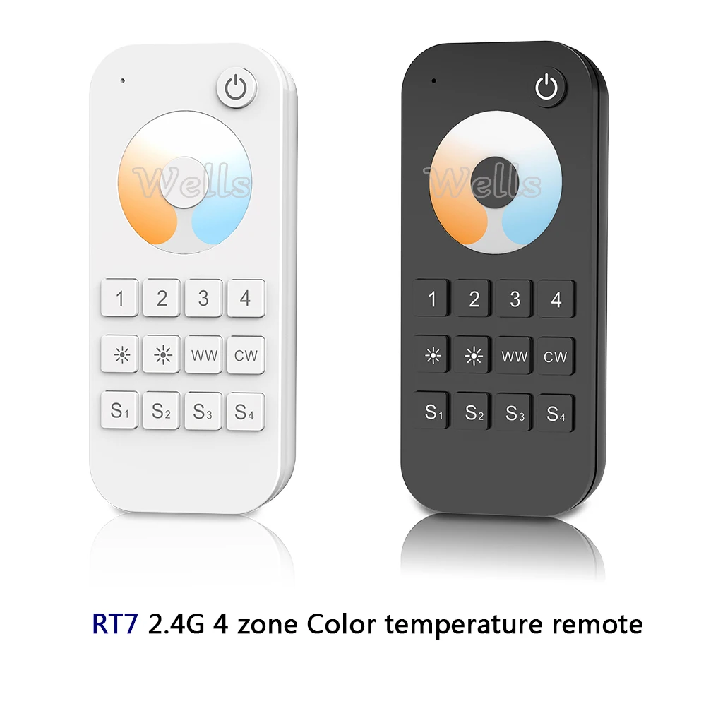 2.4G RF wireless Single Color /Color temperature/RGB/RGBW/RGB+CCT led 13-key touch wheel remote light controller | Лампы и освещение
