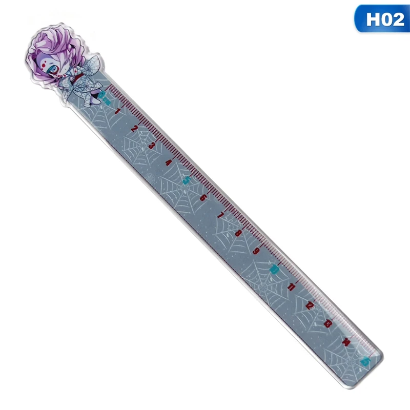 

1 Pcs New Style Creative Anime Demon Slayer: Kimetsu No Yaiba Cosplay Ruler Measuring Scale Students Cartoon Measure Ruler Gift