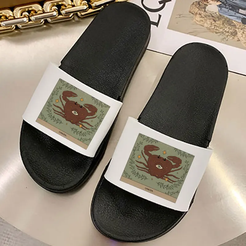 

Summer Indoor Slippers Women Shoes Floor Flat Shoes Indoor Flip Flops Female Slides Non-slip Bathroom Home Slippers ladies shoes