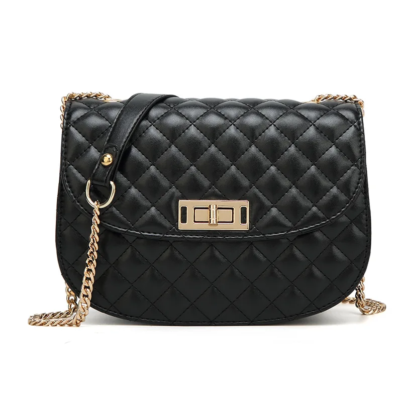 

Women Plaid Handbags Casual Versatile Shoulder Bag Fashion Metal Locking Piece Small Bags Spring/Summer Fashion Shoulder Strap