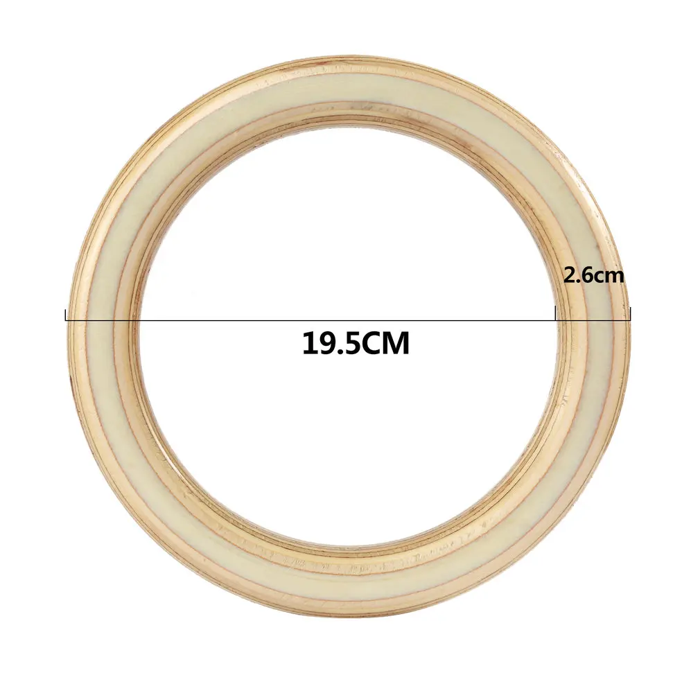 

New Children Kids Portable Outdoor Indoor Sports Equipment Natural Wooden Handmade Flying Rings Unique Exercise Toys Swing Rings