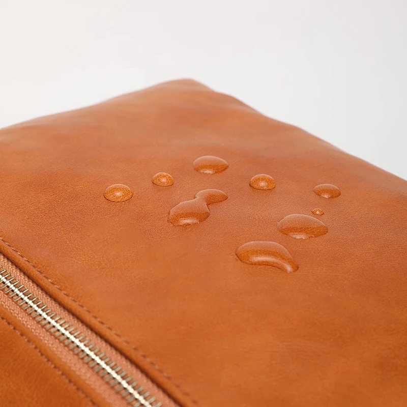 Сумка для детских подгузников 5 шт. однотонная искусственная кожа рюкзак мам