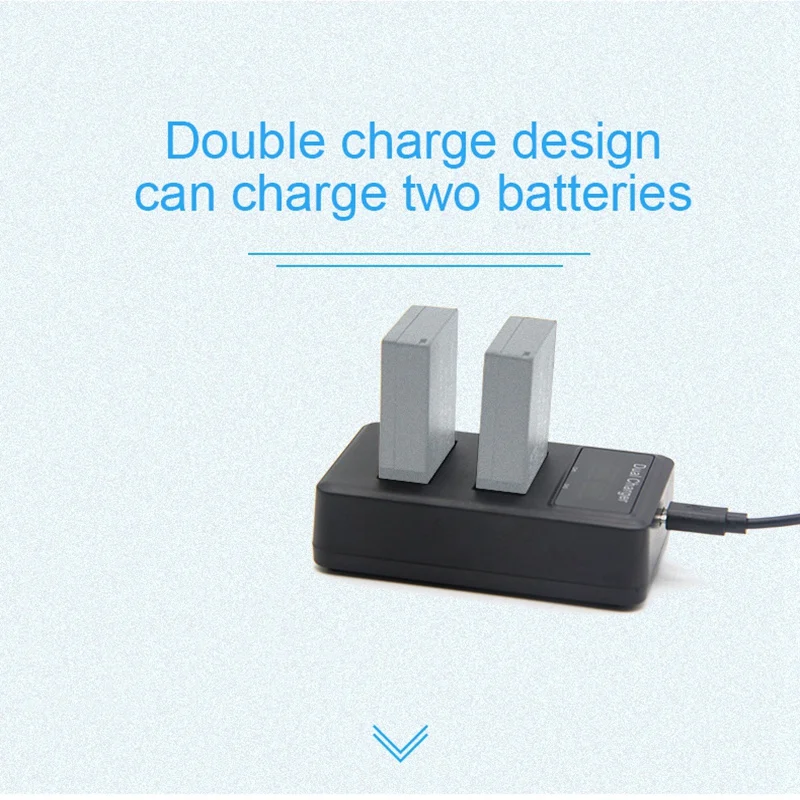 Зарядное устройство для Lp-E6 Lp E6 Lpe6 с ЖК-дисплеем и двумя usb-портами камеры Canon 5D Mark Ii