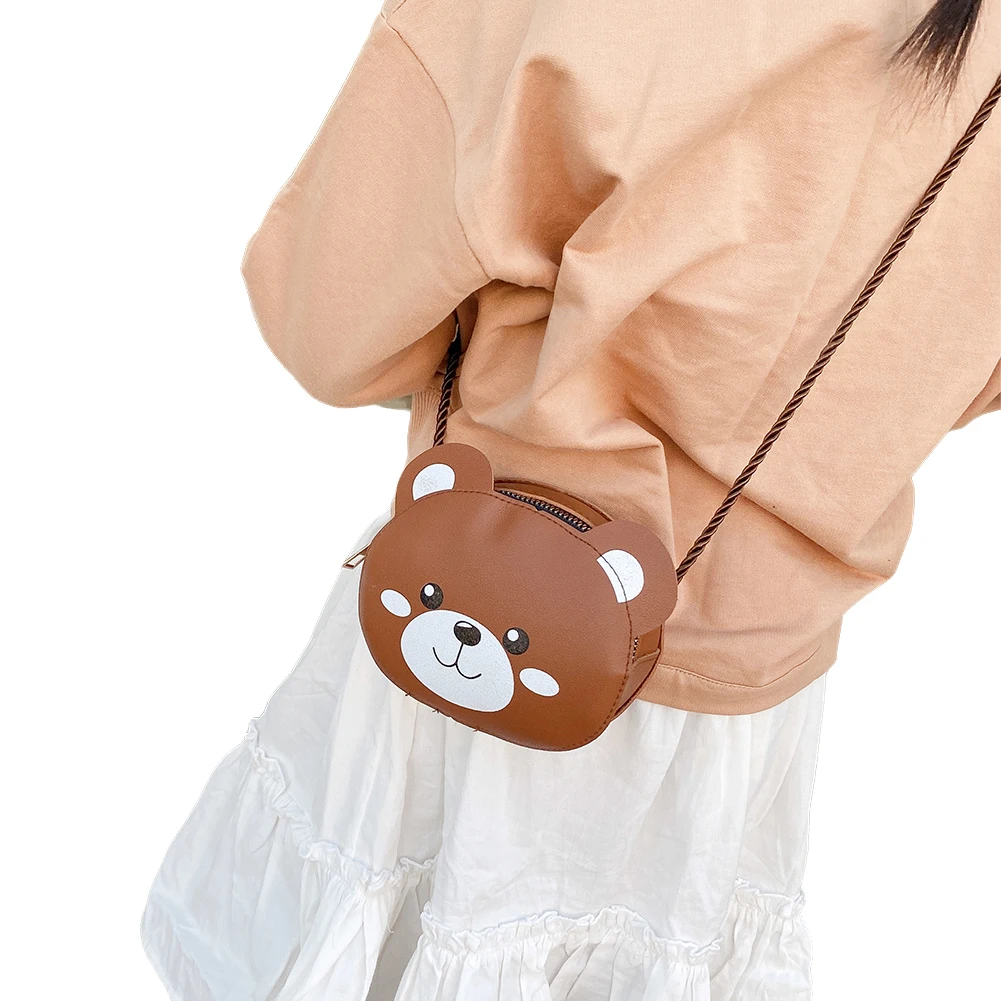 Backpack Kids Girl Crossbody Bags Cute Cartoon Animal Coin Purse Handbag Children Wallet Small Coin Shoulder Bag