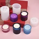 Подсвечник 3 размера, силиконовая искусственная подставка, декоративное ремесло сделай сам, искусственные украшения из смолы