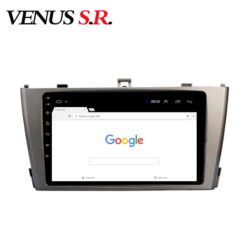 Автомобильный DVD-плеер VenusSR Android 9 1 2.5D GPS-навигация мультимедийный плеер для Toyota