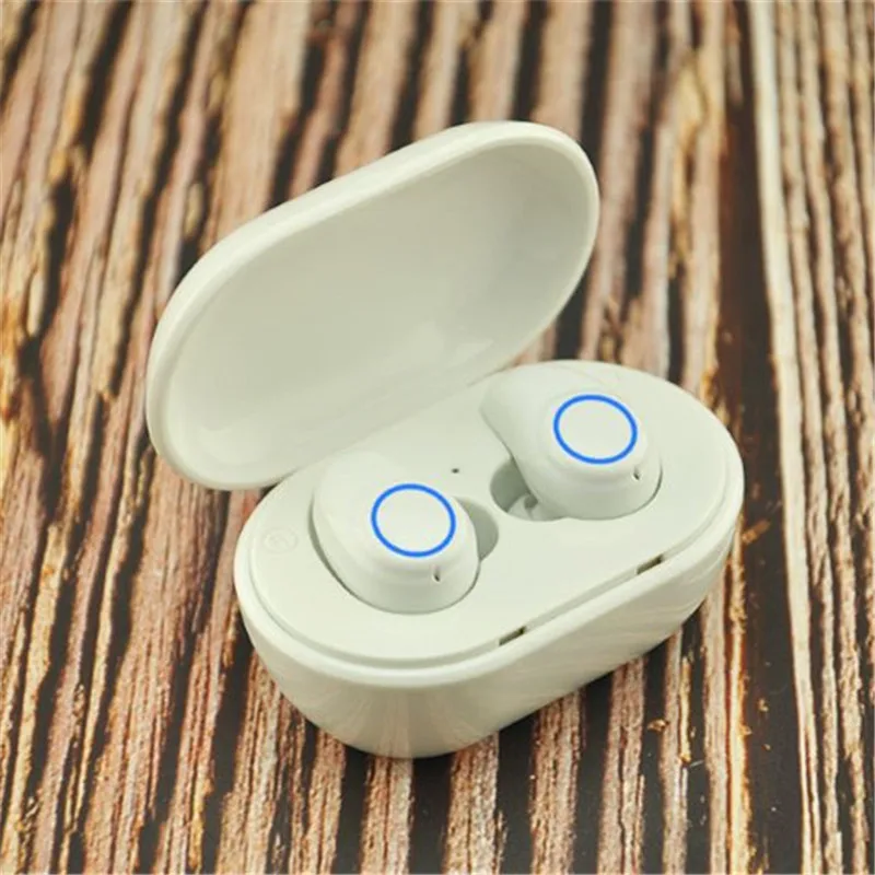 

A1 TWS Fingerprint Touch Bluetooth Earphones Wireless Ear buds Hidden Handsfree Noise Cancelling dual call with Power Bank