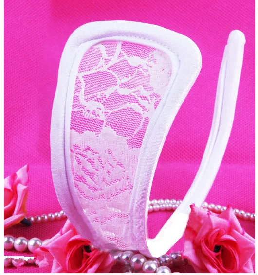 Sexymoments Hot Selling Sexy Underwear Lace Transparent C- Pants Hidden T-Shaped Panties Lovely For Cute Girl | Тематическая одежда