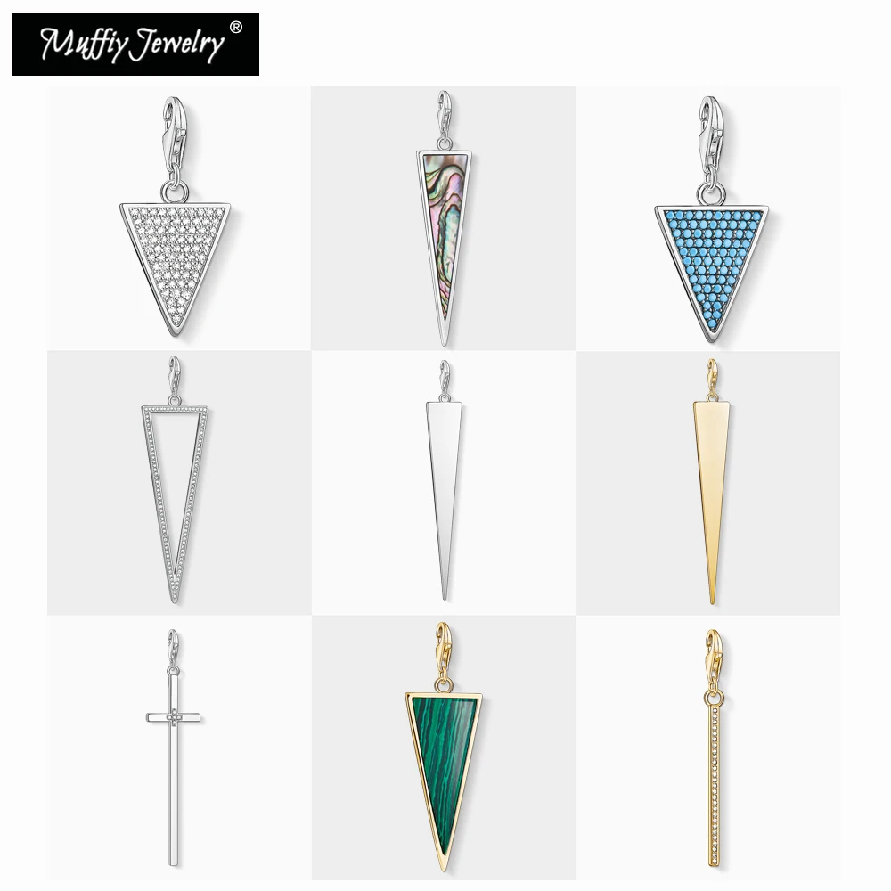 Подвеска в виде треугольника с поперечной планкой европейские ювелирные изделия