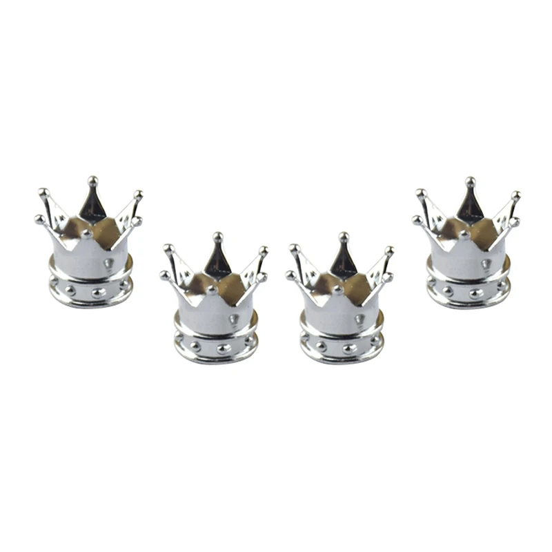 

4 Pcs Universal Wheel Tire Valve Caps Car Motorcycle Air Cover Auto Airtight Stems Cover For A3 A4 A6 A4L A6L B8 Crown Styling