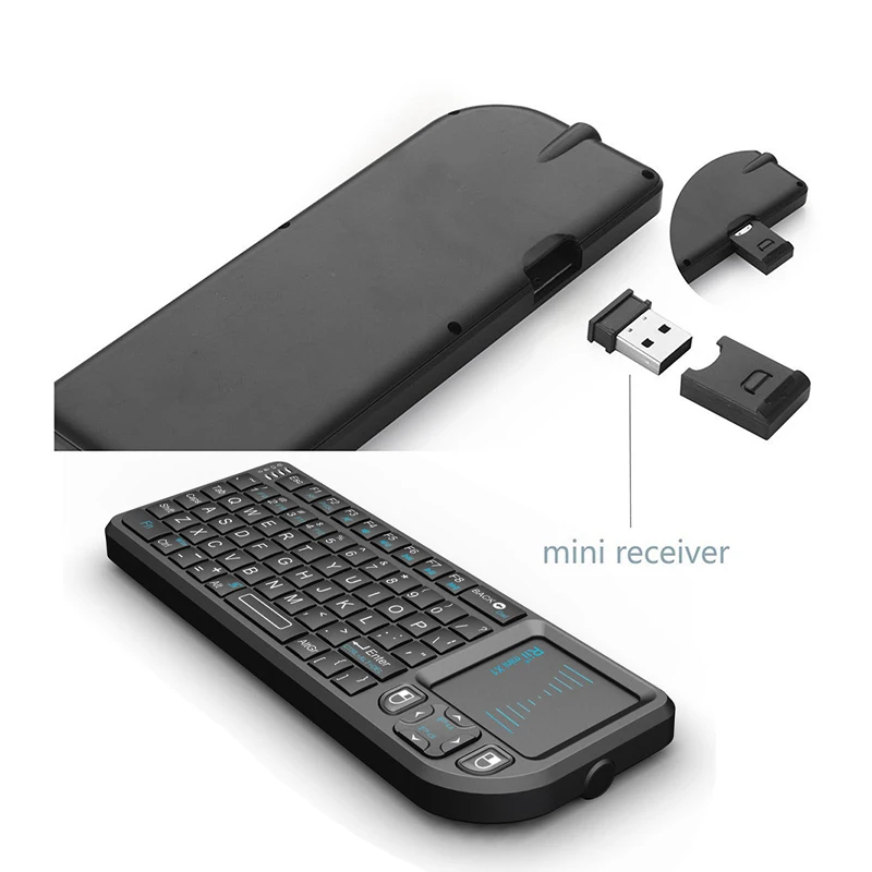 Портативная беспроводная клавиатура замена мыши для компьютера IP TV Smart Android Box