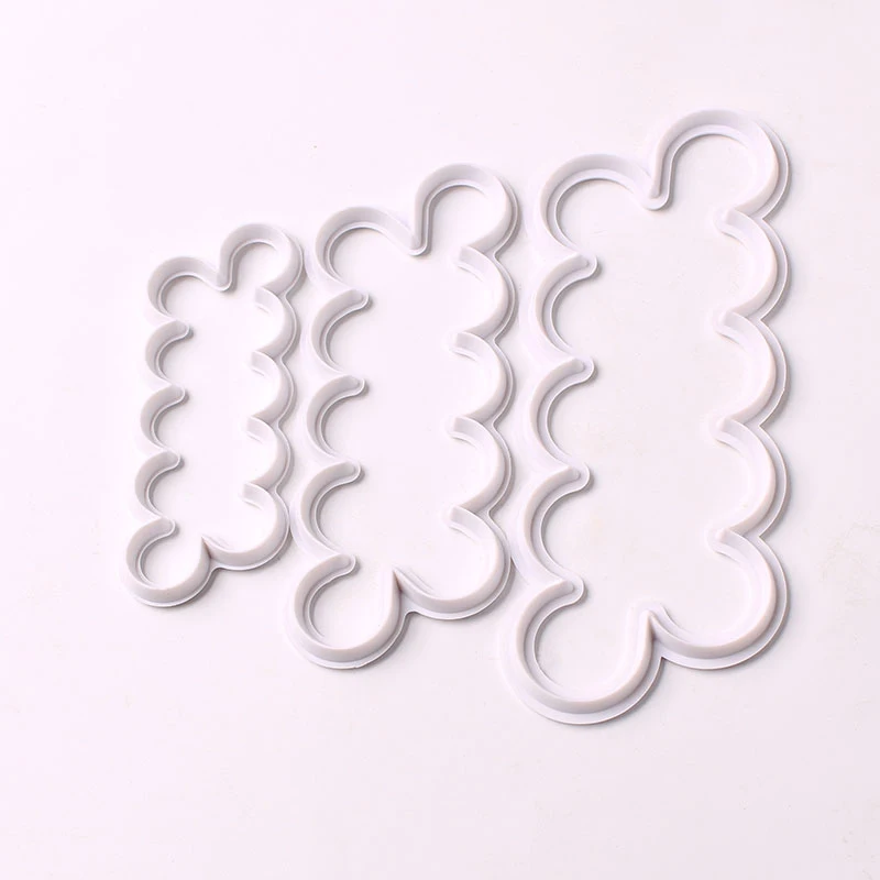 3 шт. лепесток розы цветок резак помадка для мастики и глины вода бумага Цветок