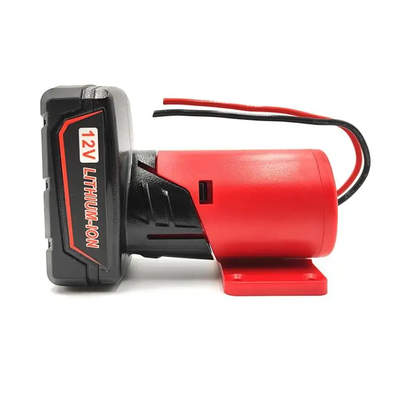 USB разъем питания зарядное устройство кобура Зарядное адаптер для Milwaukee 10 8 V 12V M12
