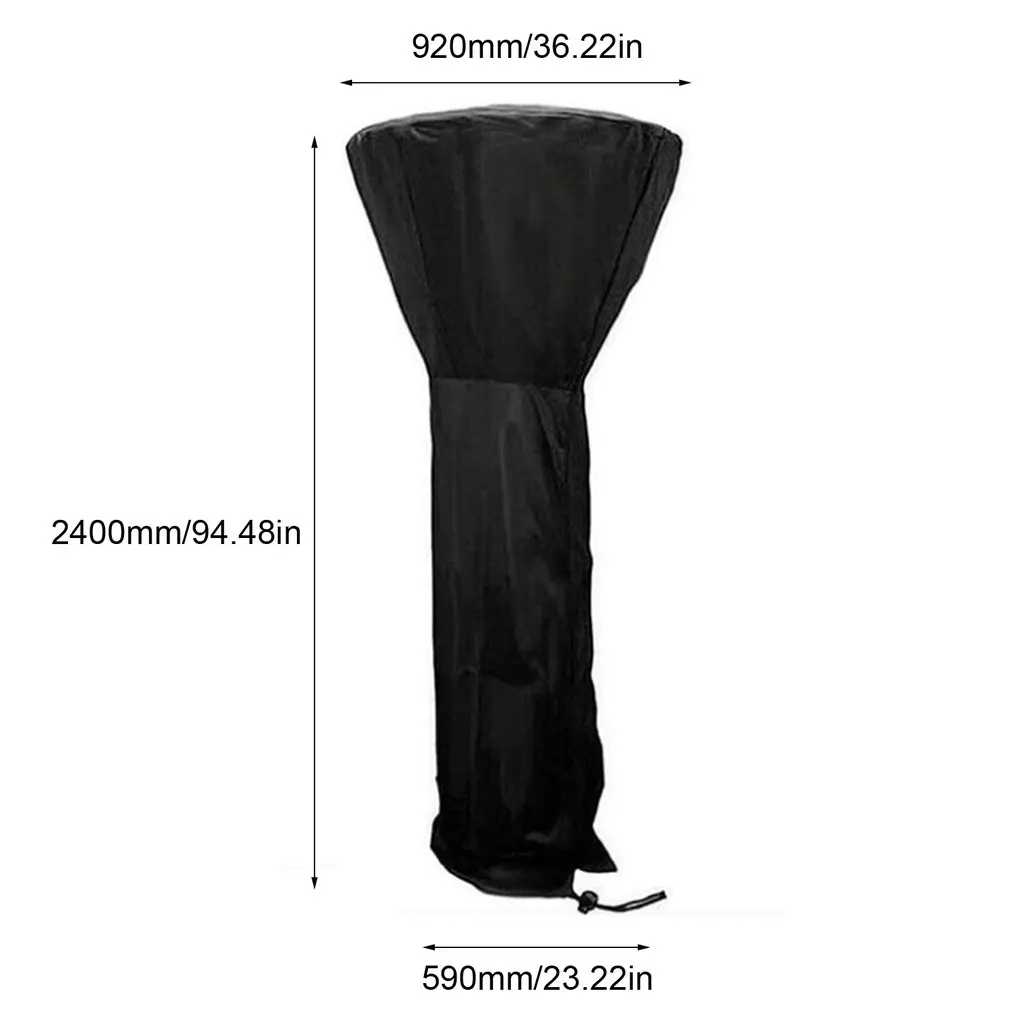 

Outdoor Garden Heater Cover Outdoor Air Heater Garden Waterproof Dust Cover Heater Terrace Cover Protection