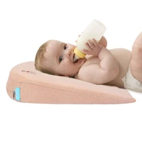 baby anti spit milk wedge pillow newborn reflux slow rebound memory foam sleeping pillows infant crib inclines mattress position