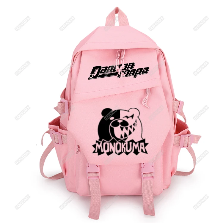 Рюкзак-Монокума Danganronpa для мужчин и женщин вместительный школьный ранец