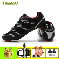 tiebao outdoor cycling shoes men women road bicycle shoes pedals spd sl self locking breathable road cycling bike shoes sneakers