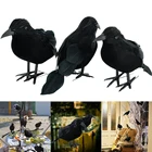 15 см Имитация Черной вороны МОДЕЛЬ искусственная птица ворона реквизит Декорации для комнаты сада Evevt вечерние ринка Хэллоуин фестиваль поставки