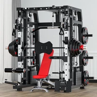 smith machine commercial comprehensive training equipment set multifunctional gantry fitness home squat bench press combination