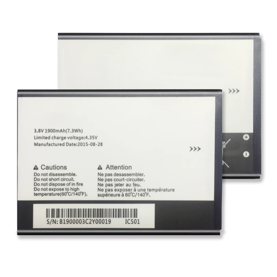 TLi019B2 For Alcatel One Touch POP C7 OT-7041 7041D Dual CAB1900003C2 1900mAh Cell Phone Battery | Мобильные телефоны и