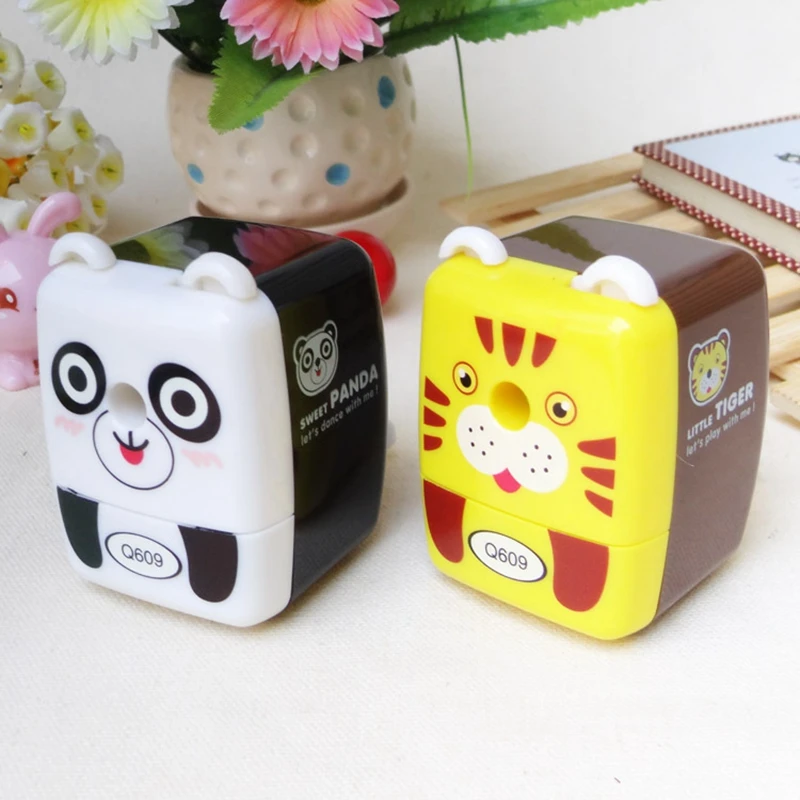 Канцелярские товары мультяшная Студенческая точилка для карандашей острый ener