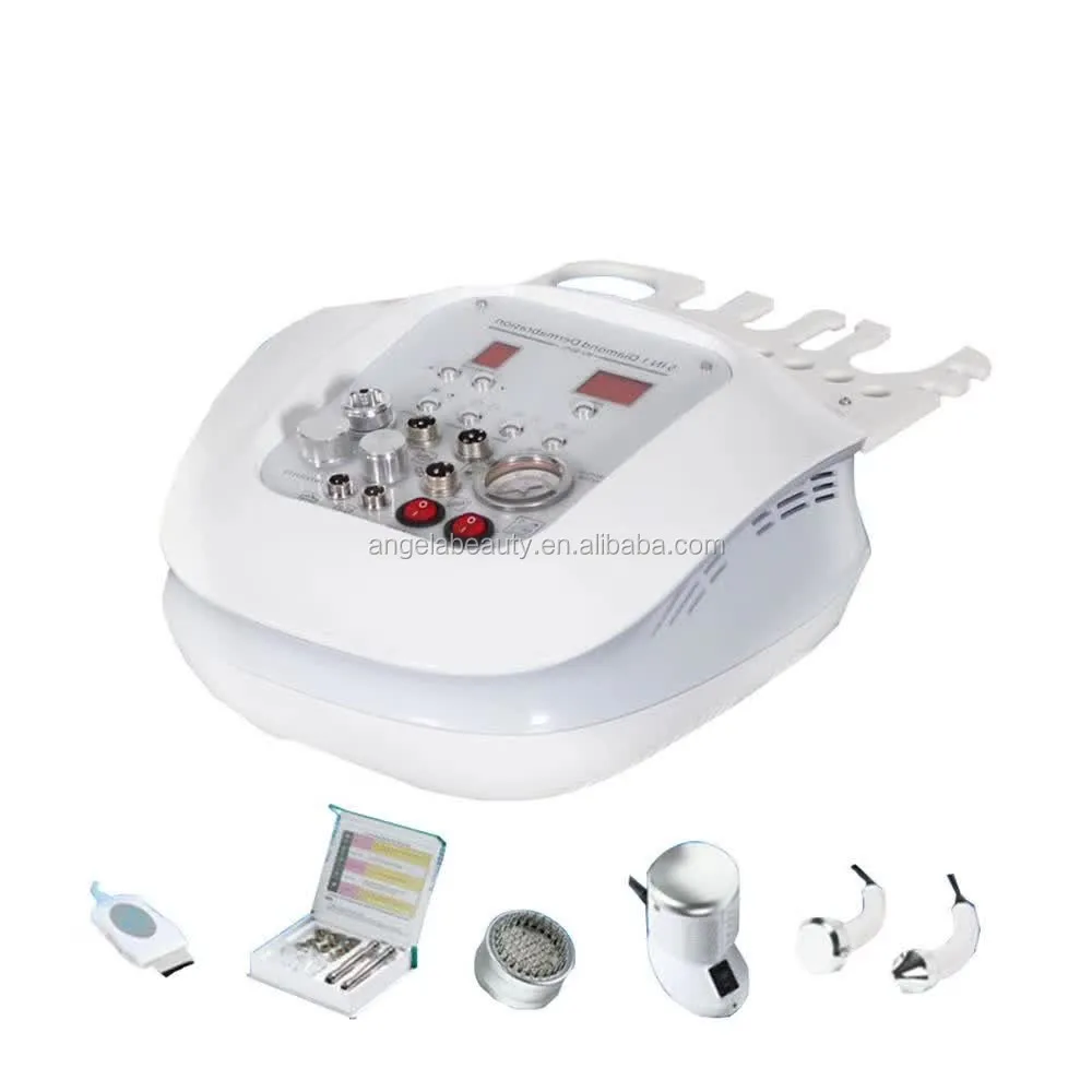 

A0208 Facial skin care beauty equipment 5 in 1 diamond dermabraion ultrasonic beauty machine