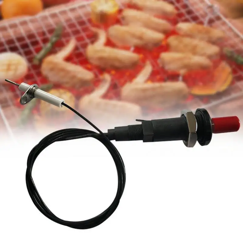 Drop Ship Piezo Spark Ignition Set with Cable 1000mm Long Push Button Kitchen Lighters Equipment | Дом и сад