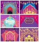 Арабская ночь Genie в стиле Индийский Болливуд, фон для фотосъемки с изображением сладкий 16 День рождения Декор баннер Baby Shower фото фоновый реквизит