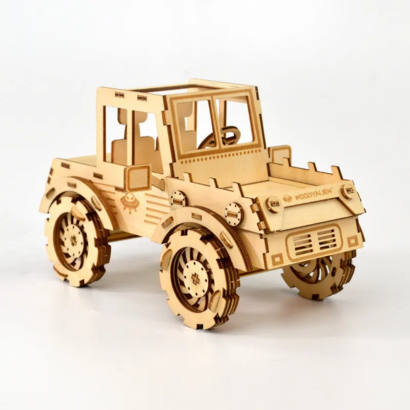 

3D Wooden Puzzle Model Kit for Mobile Phone Holder DIY Handmade Mechanical for Children Adult Kit Mechanical Game Assembly