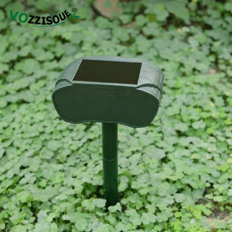 

2020 Solar Repeller Snake Ultrasonic Animal Repeller Waterproof Repeller Cat Dog Dispeller Ultrasonic Sound Electronic Repeller