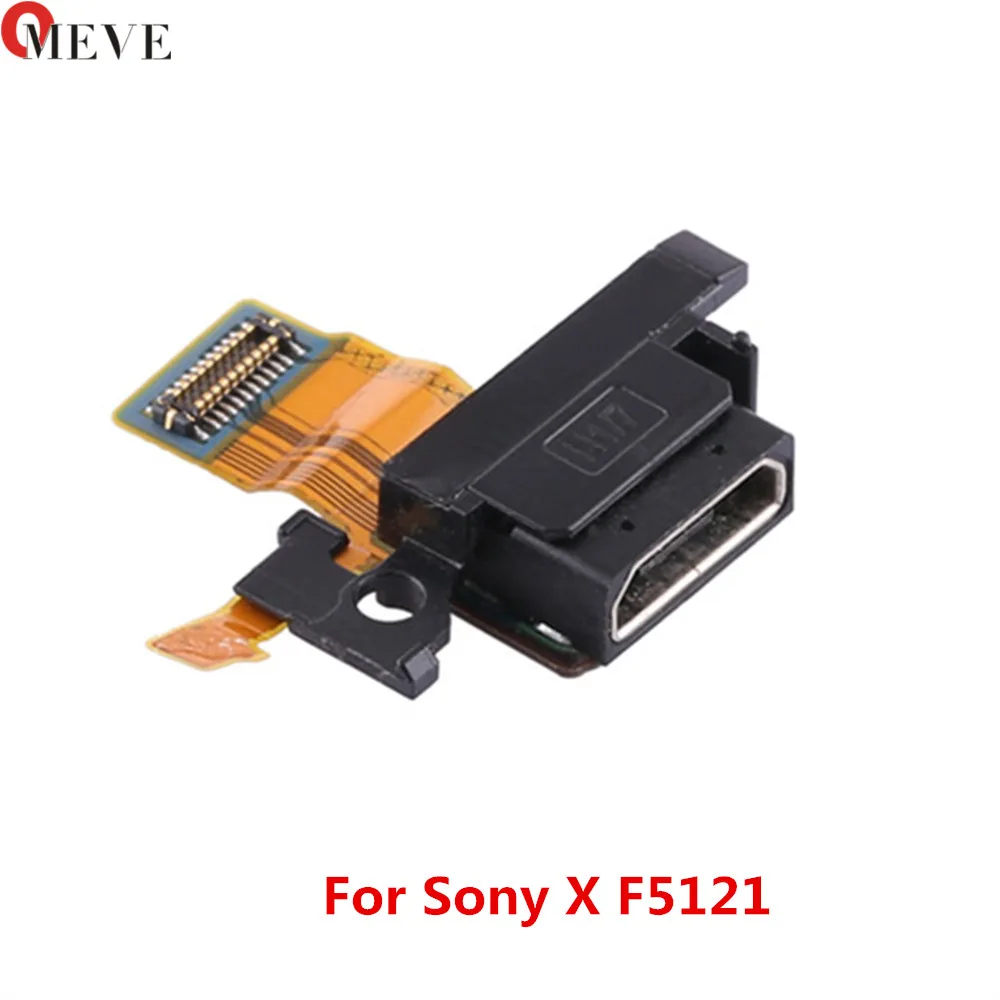 Оригинальный док разъем для зарядки USB гибкий кабель Sony Xperia X F5121|Шлейфы мобильных