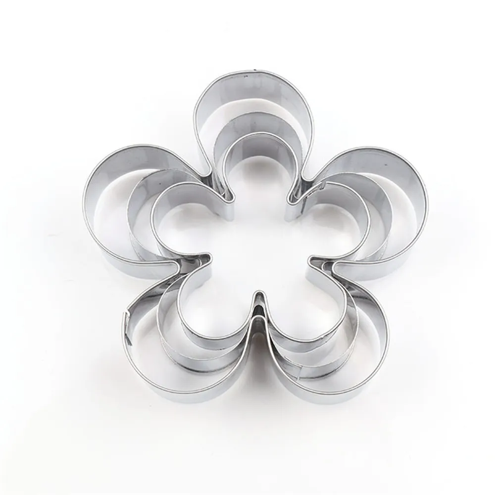 Инструмент для формовки глины цветок из нержавеющей стали лепестковая форма