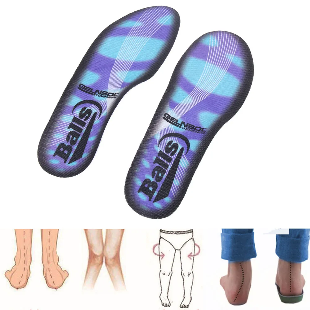 

1Pair Orthotic Insole Gel High Arch Support Orthopedic Insoles Gel Pad Flat Feet Orthotic Insole for Men and Women Arch Shoe Pad