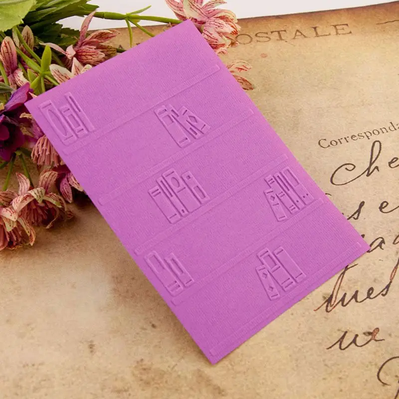 Пластиковый шаблон для тиснения книг сделай сам альбом скрапбукинга фотоальбом