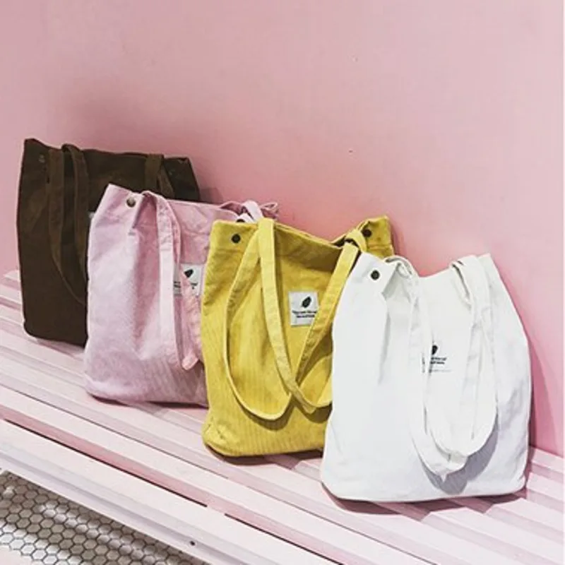 

Large Capacity Canvas Tote Bag Shopping Bag Fabric Cotton Cloth Reusable Shopping Bag Ladies Beach Handbag Portable Tote Bag