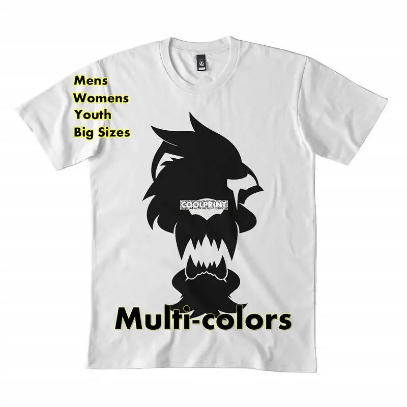 

Футболка с изображением Льва Джека для мужчин и женщин DMN68, черная Модная рубашка оверсайз с оригинальным графическим принтом для мужчин и ж...