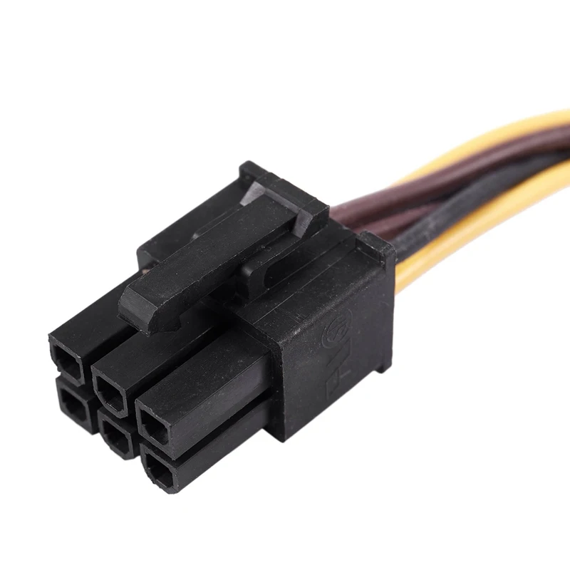 Двойной 4 контактный молекс IDE/SATA 6 Pin PCI E графическая карта Мощность