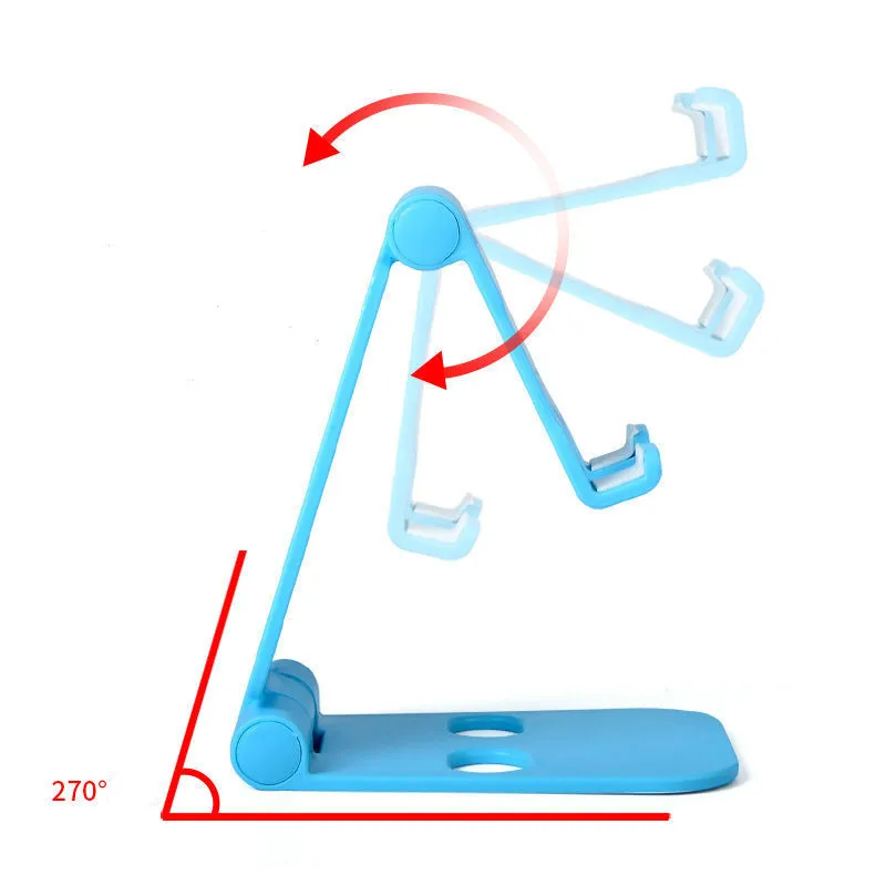 NEW Universal Adjustable Mobile Phone Holder for iPhone Huawei Xiaomi Plastic Stand Desk Tablet Folding Desktop | Мобильные телефоны